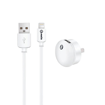 Esonic Mini Wall Charger with Lightning Cable for iPhone/iPad